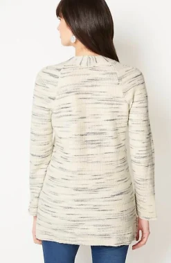 J.Jill Pure Jill Rib-Textured V-Neck Sweater Tunic | Jjill-Women Tunics