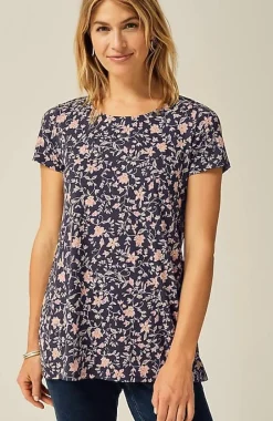 J.Jill Pure Jill Scoop-Neck Elliptical Tee | Jjill-Women Tops & Tees