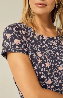 J.Jill Pure Jill Scoop-Neck Elliptical Tee | Jjill-Women Tops & Tees
