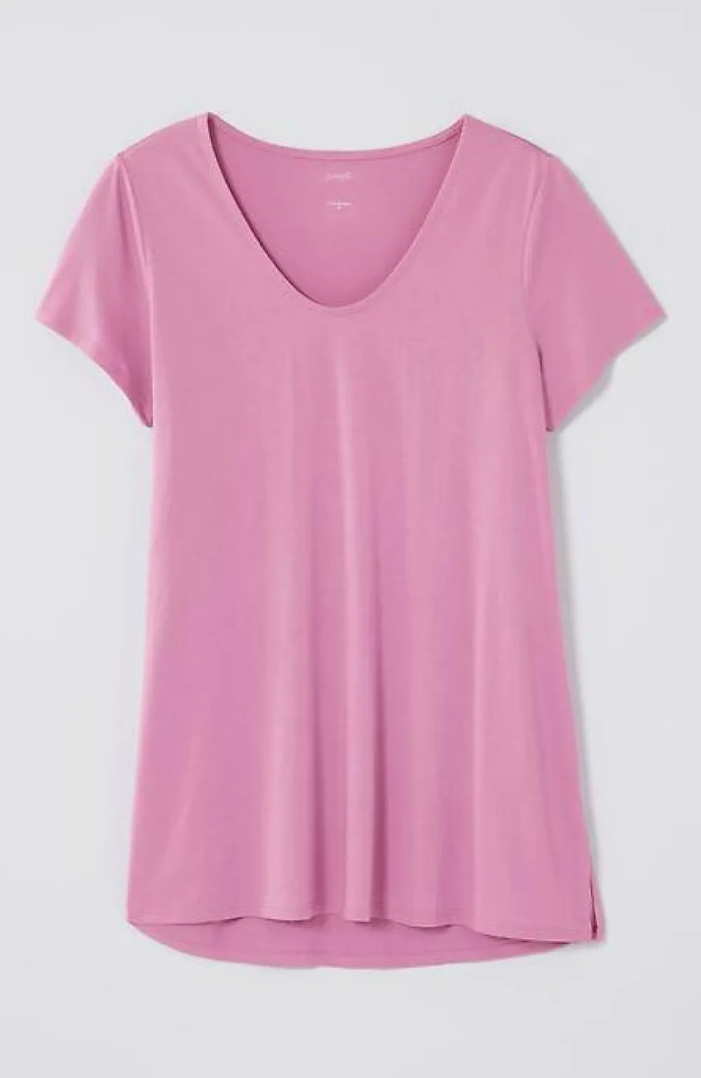 J.Jill Pure Jill Side-Slit Elliptical Tee | Jjill-Women Tops & Tees