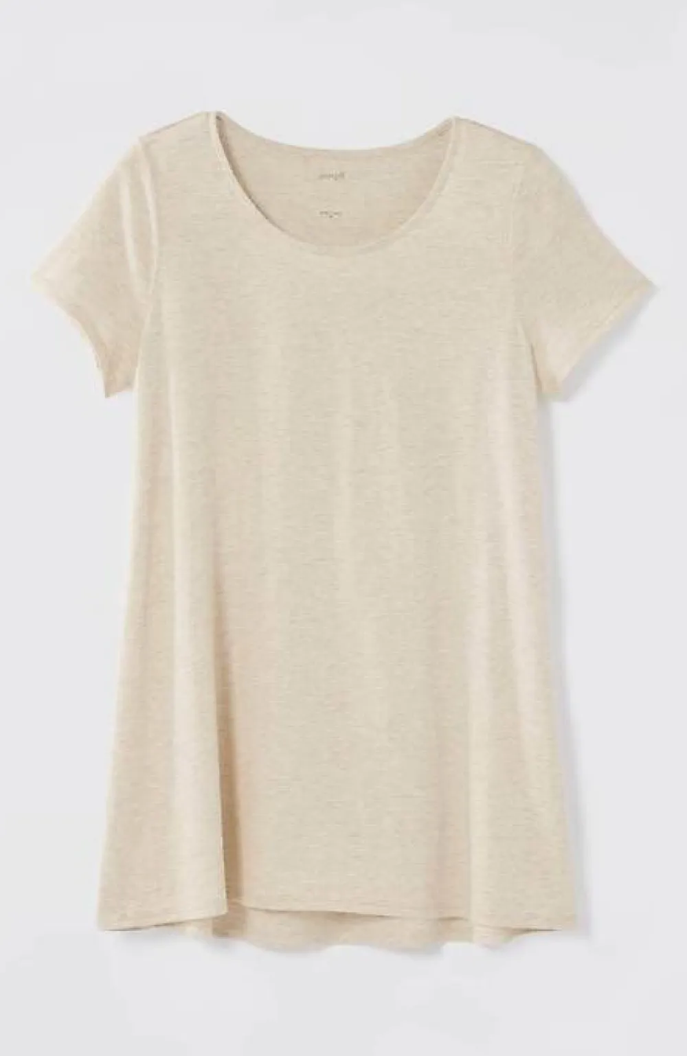 J.Jill Pure Jill Side-Slit Elliptical Tee | Jjill-Women Tops & Tees
