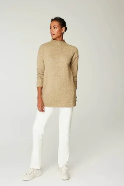 J.Jill Pure Jill Slub-Textured Seamed Sweater | Jjill-Women Sweaters