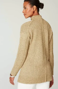 J.Jill Pure Jill Slub-Textured Seamed Sweater | Jjill-Women Sweaters