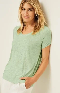 J.Jill Pure Jill Soft-Scoop-Neck Tee | Jjill-Women Tops & Tees