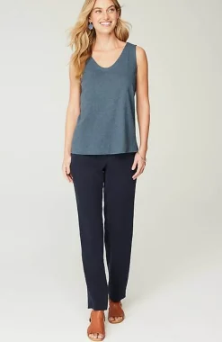J.Jill Pure Jill Soft-V-Neck Layering Tank | Jjill-Women Tops & Tees