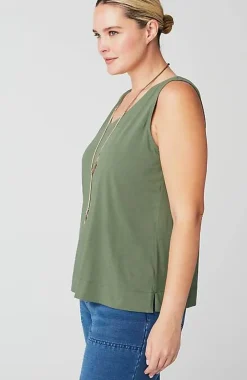 J.Jill Pure Jill Soft-V-Neck Layering Tank | Jjill-Women Tops & Tees