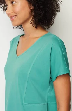J.Jill Pure Jill Soft-V-Neck T-Shirt Dress | Jjill-Women Dresses