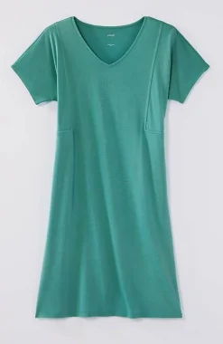 J.Jill Pure Jill Soft-V-Neck T-Shirt Dress | Jjill-Women Dresses