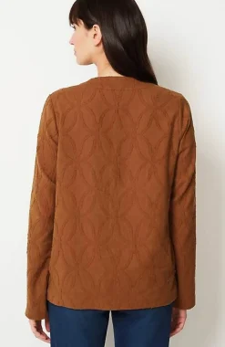 J.Jill Pure Jill Textured Clip-Jacquard Jacket | Jjill-Women Jackets & Coats