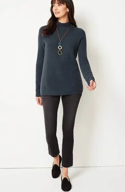 J.Jill Pure Jill Textured Funnel-Neck Sweater | Jjill-Women Sweaters