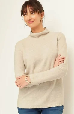 J.Jill Pure Jill Textured Funnel-Neck Sweater | Jjill-Women Sweaters