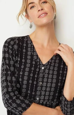 J.Jill Pure Jill Tiered Button-Front Dress | Jjill-Women Dresses