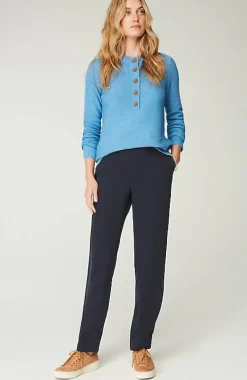 J.Jill Pure Jill Twill Straight-Leg Pants | Jjill-Women Pants & Jeans