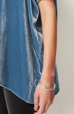 J.Jill Pure Jill Velvet Seamed Draped Top | Jjill-Women Shirts & Blouses