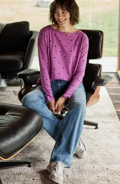 J.Jill Relaxed Boat-Neck Tee | Jjill-Women Tops & Tees