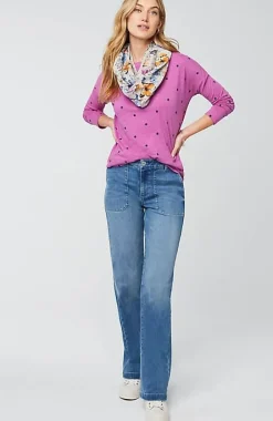 J.Jill Relaxed Boat-Neck Tee | Jjill-Women Tops & Tees