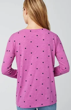 J.Jill Relaxed Boat-Neck Tee | Jjill-Women Tops & Tees