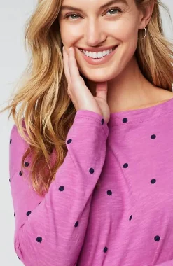 J.Jill Relaxed Boat-Neck Tee | Jjill-Women Tops & Tees