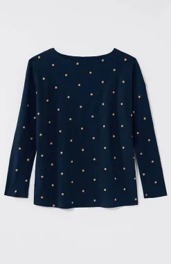 J.Jill Relaxed Boat-Neck Tee | Jjill-Women Tops & Tees