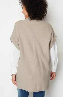 J.Jill Ribbed Gilet Cardi | Jjill-Women Sweaters