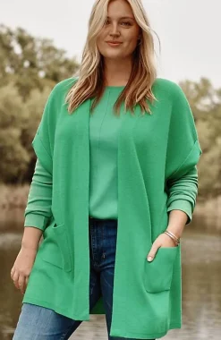 J.Jill Ribbed Gilet Cardi | Jjill-Women Sweaters