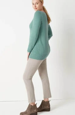 J.Jill Ribbed Side-Slit Sweater-Tunic | Jjill-Women Tunics