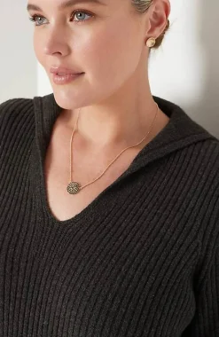J.Jill Ribbed-Stitch Collared Sweater | Jjill-Women Sweaters