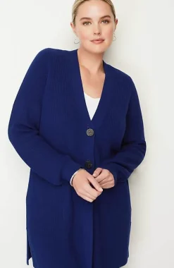 J.Jill Rib-Textured Cardi | Jjill-Women Sweaters