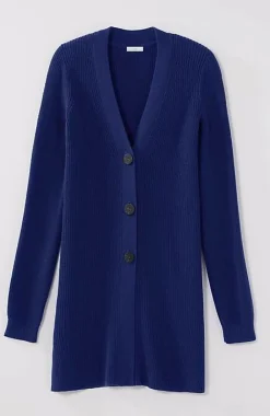J.Jill Rib-Textured Cardi | Jjill-Women Sweaters