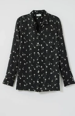 J.Jill Satin Button-Front Shirt | Jjill-Women Shirts & Blouses