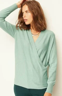 J.Jill Seamed Wrap Sweater | Jjill-Women Sweaters