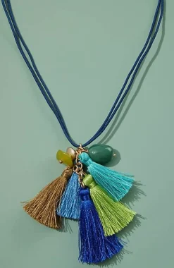 J.Jill Seaside Oasis Tassel Cluster Necklace | Jjill-Women Jewelry