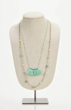 J.Jill Seaside Oasis Tassel Necklace | Jjill-Women Jewelry