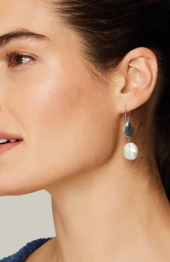 J.Jill Serene Escape Pearl Metal Earrings | Jjill-Women Jewelry
