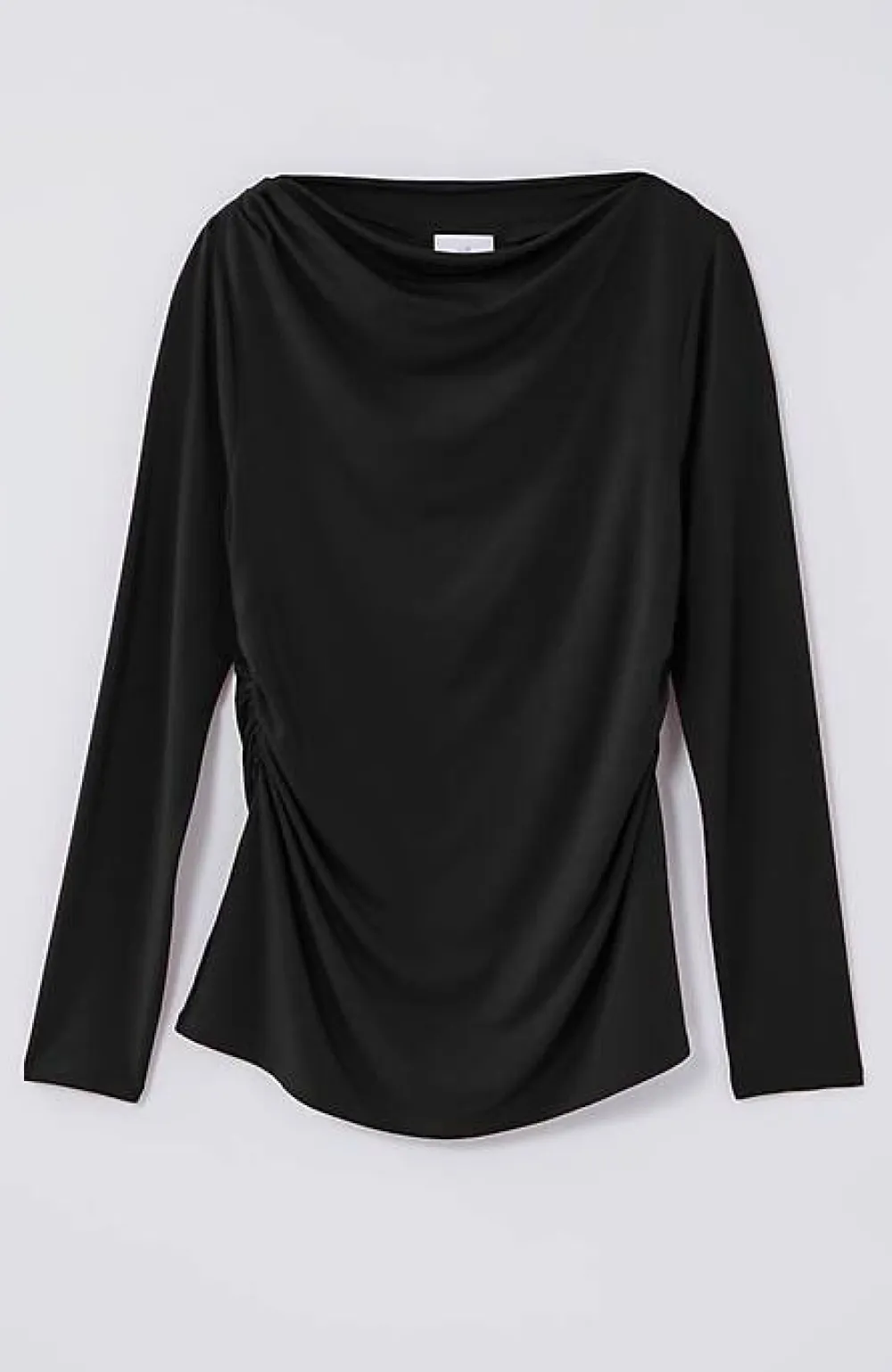 J.Jill Shirred-Waist Draped Top | Jjill-Women Tops & Tees