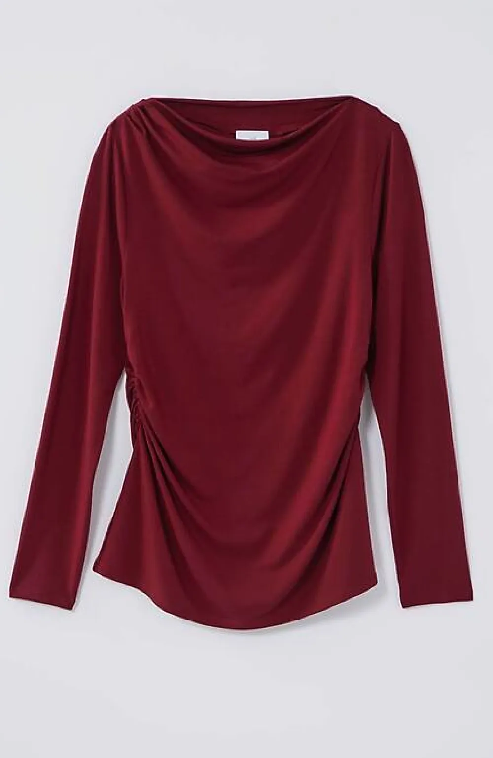 J.Jill Shirred-Waist Draped Top | Jjill-Women Tops & Tees