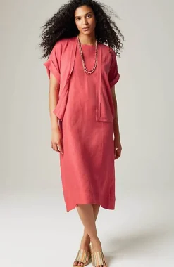 J.Jill Short Cuffed-Sleeve Open-Front Cardi | Jjill-Women Sweaters