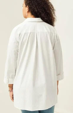 J.Jill Side-Button Stepped-Hem Tunic | Jjill-Women Tunics