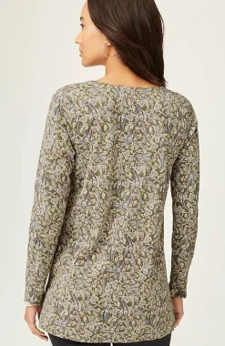 J.Jill Simply Supima® Side-Slit Tunic | Jjill-Women Tops & Tees