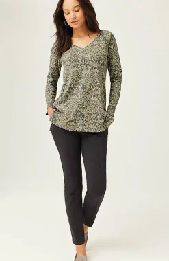 J.Jill Simply Supima® Side-Slit Tunic | Jjill-Women Tops & Tees