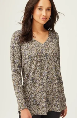 J.Jill Simply Supima® Side-Slit Tunic | Jjill-Women Tops & Tees