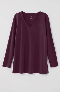 J.Jill Simply Supima® Side-Slit Tunic | Jjill-Women Tops & Tees