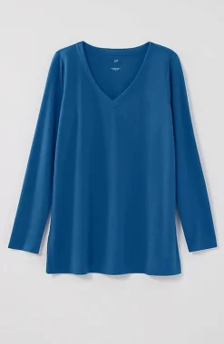 J.Jill Simply Supima® Side-Slit Tunic | Jjill-Women Tops & Tees
