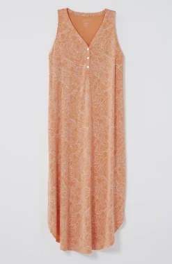 J.Jill Sleep Ultrasoft Henley Gown | Jjill-Women Pajamas & Robes