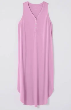 J.Jill Sleep Ultrasoft Henley Gown | Jjill-Women Pajamas & Robes