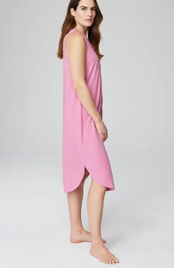 J.Jill Sleep Ultrasoft Henley Gown | Jjill-Women Pajamas & Robes