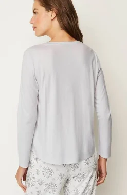 J.Jill Sleep Ultrasoft Long-Sleeve Top | Jjill-Women Pajamas & Robes