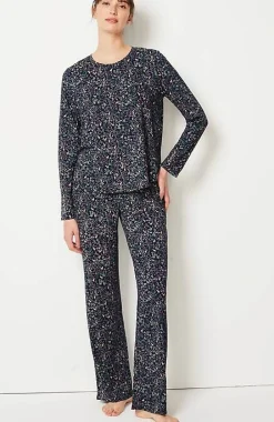 J.Jill Sleep Ultrasoft Long-Sleeve Top | Jjill-Women Pajamas & Robes