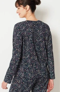J.Jill Sleep Ultrasoft Long-Sleeve Top | Jjill-Women Pajamas & Robes