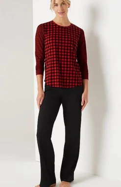 J.Jill Sleep Ultrasoft Long-Sleeve Top | Jjill-Women Pajamas & Robes